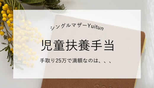 知ってる？児童扶養手当って、算定時期にタイムラグがあるんです